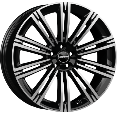 LLANTA GMP EXPERIENCE 22 X 9.00 ET 40 5X108 Buje: 63,4 BLACK DIAMOND