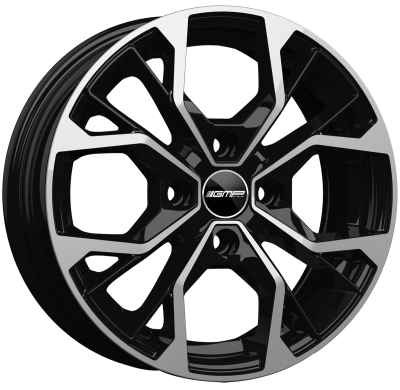 LLANTA GMP MATISSE 4 15 X 6.00 ET 38 4X108 Buje: 63,4 BLACK DIAMOND