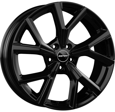 LLANTA GMP MENTOR GLOSSY BLACK 18 X 7.50 5X112 ET37 BUJE: 57,1