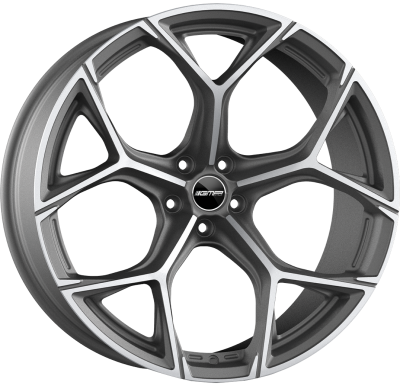 LLANTA GMP ULTRIVITY MATT ANTHRACITE DIAMOND 20 X 9.00 5X112 ET40 BUJE: 66,5