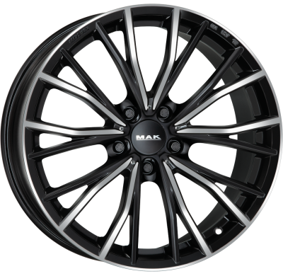 LLANTA MAK MARK-D 20 X 9.00 ET 30 5X112 Buje: 66,6 BLACK MIRROR