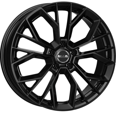 LLANTA MAK STILO 18 X 7.50 ET 38 5X110 Buje: 65,1 GLOSS BLACK