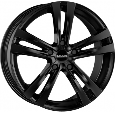 LLANTA MAK ZENITH 17 X 7.00 ET 25 4X108 Buje: 65,1 GLOSS BLACK