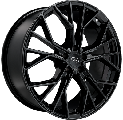 LLANTA MIM ANKY GLOSSY BLACK  18 x 8.00  ET:45 5X112 Buje: 66,5