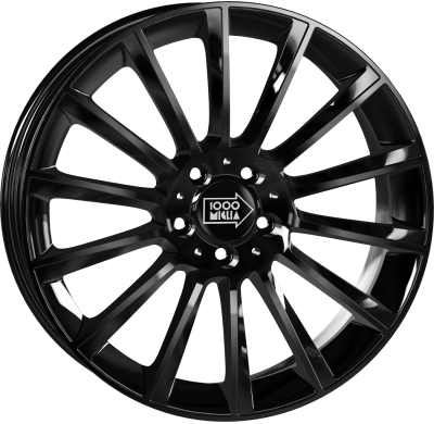 LLANTA MILLE MIGLIA MM047 17 X 7.50 ET 35 5X112 Buje: 66,6 GLOSS BLACK