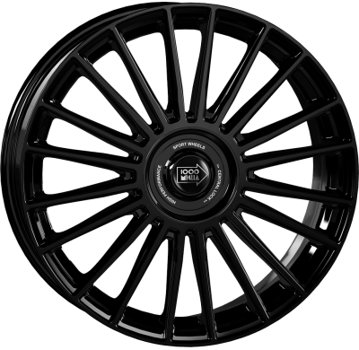 LLANTA MILLE MIGLIA MM1022 GLOSS BLACK  20 x 8.50  ET:45 5X120 Buje: 65,1