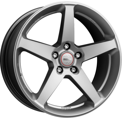 LLANTA MOMO FIVE MATT TITAN SILVER 18 X 8.00 5X100 ET42 BUJE: 72,3