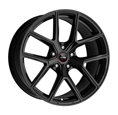 LLANTA MOMO RF-01 20 X 9.00 ET 40 5X114.3 Buje: 72,3 STARDUST GLOSSY BLACK