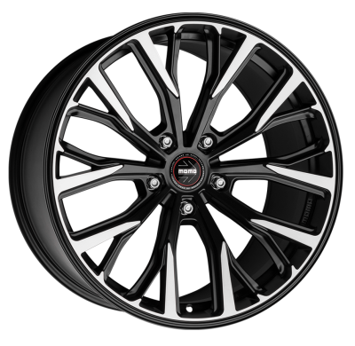 LLANTA MOMO RF-02 20 X 10.0 ET 30 5X120 Buje: 64,1 MATT BLACK POLISHED