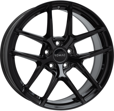 LLANTA ROMAC DIABLO 19 X 8.00 ET 33 5X120 Buje: 72,6 GLOSS BLACK