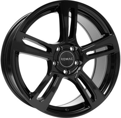 LLANTA ROMAC EDGE 18 X 8.00 ET 42 5X114.3 Buje: 73,1 GLOSS BLACK