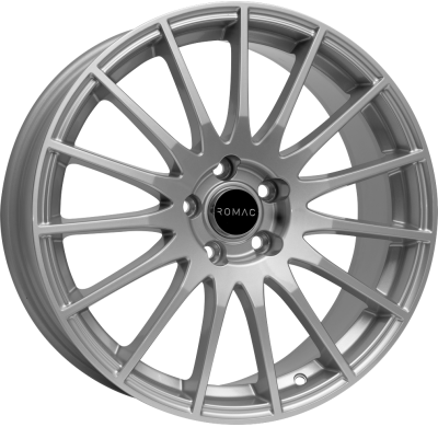 LLANTA ROMAC PULSE 18 X 8.00 ET 35 5X100 Buje: 73,1 SILVER