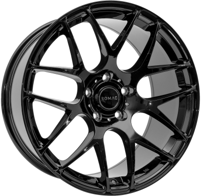 LLANTA ROMAC RADIUM 19 X 8.50 ET 42 5X114.3 Buje: 73,1 GLOSS BLACK