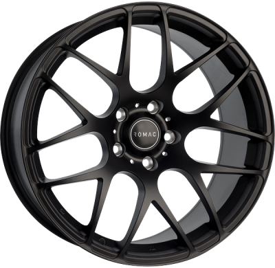 LLANTA ROMAC RADIUM 19 X 8.50 ET 45 5X108 Buje: 73,1 SATIN BLACK
