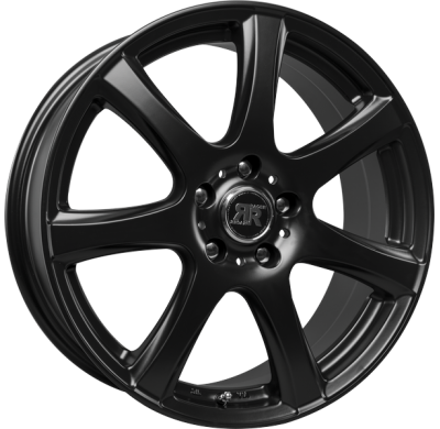Llanta Racer Seven /Mb Satin Black 15 X 6.50  5x108 Et-38 Buje 73.1