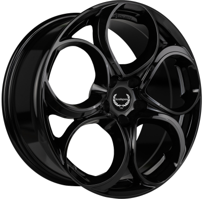 LLANTA TECNOMAGNESIO JUNIOR GLOSSY BLACK  19 x 8.00  ET:34 5X110 Buje: 65,1