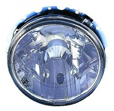 Set Faros Golf, 74-83; Cristal Claro/ H4; No Sistema Autorregulación De Faros