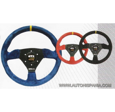 Smart Color Vuelta Azul Diametro 300 - Gtz Volantes Para Competicion Desplazados De 90 Mm, Semi-Desplazados De 70 Mm Y Pianos De