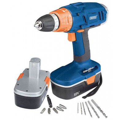 Taladro Rotatorio 18v Con Juego De Brocas