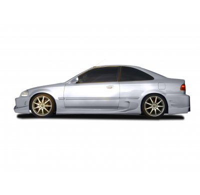 Taloneras Honda Civic 98 Coupe Silver