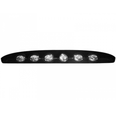 Tercera Luz De Freno Led Smart Fortwo 08+ _ Clear/Ahumado