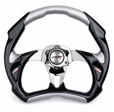 Volante Simoni X5 Carbon Look Piel Inox