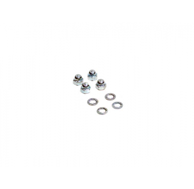 4 X 5mm Dome Nuts/Washers K&n-Filter