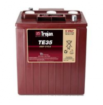 Bateria Trojan Te35  Monobloc Plomo Abierto Deep Cycle - 6v Plomo Acido Abierto Con T2 Technology. Baterías De Ciclo Profundo De