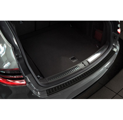 Protector Paragolpes Acero Inox Porsche  Macan Contorno/Nervio  Aluminio Año 2013->   Avisa