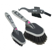 Muc-Off set of cleaning brushes