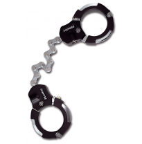 Master Lock Handcuff Shaped Lock Street Cuff 8290 Black/Silver 550mm Wide Shackles: 74mm