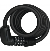 Abus coil cable lock Tresor 6512C black 180cm SCMU-holder included