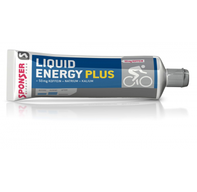 Sponser Liquid Energy Plus Gel 20x 70g Aroma: Neutral with caffeine