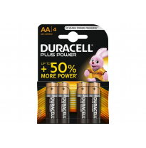 Duracell Batteries PLUS POWER AA 4pieces.