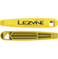 LEZYNE Tubeless tire levers POWER LEVER XL  - yellow PU 2-piece