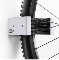 BRIX-IT Wall-hanger for bikes bikes and e-bikes of all sizes white