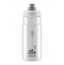 ELITE Bottle JET GREEN clear, grey logo 550ml