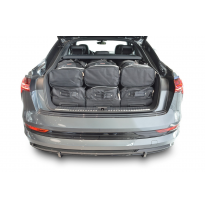 Set maletas especifico Carbags  AUDI e-tron (GE) Año: 2018-&gt; suv -  Incluye: Trolley bag: 3pcs -82ltr Bolsa viaje: 3pcs -42ltr B