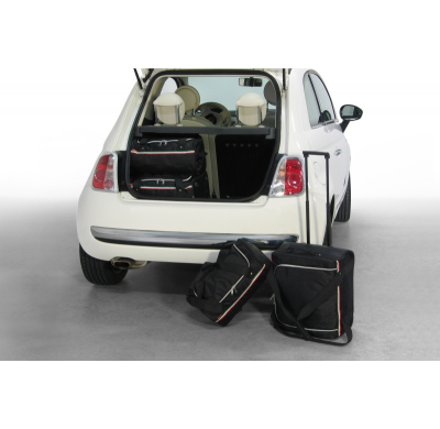 Set maletas especifico FIAT 500 2007- 3d CAR-BAGS (2x Trolley + 2x Bolsa de mano)