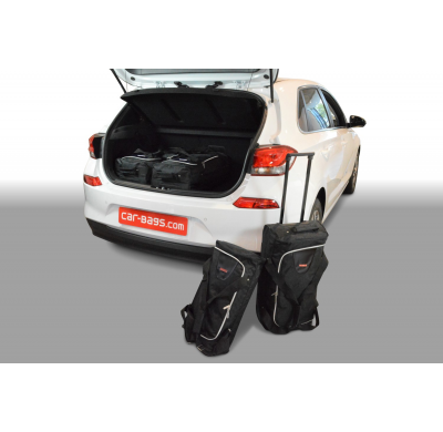 Set maletas especifico HYUNDAI i30 (PD) 2017- 5d CAR-BAGS (3x Trolley + 3x Bolsa de mano)