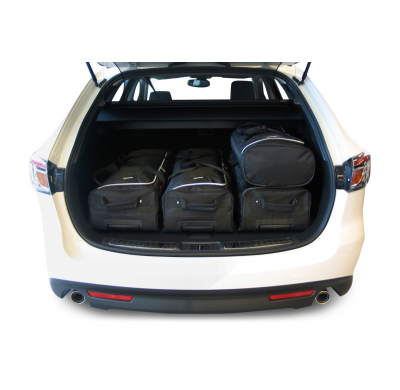 Set maletas especifico MAZDA Mazda6 (GH) 2008-2012 wagon CAR-BAGS (3x Trolley + 3x Bolsa de mano)
