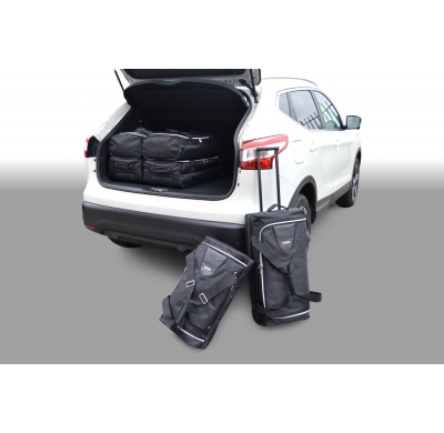 Set maletas especifico NISSAN Qashqai (J11) 2014- suv CAR-BAGS (3x Trolley + 3x Bolsa de mano)