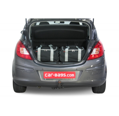 Set maletas especifico OPEL Corsa D  2006-2014 5d CAR-BAGS (2x Trolley + 2x Bolsa de mano)