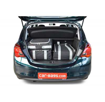 Set maletas especifico OPEL Corsa E 2014- 5d CAR-BAGS (2x Trolley + 2x Bolsa de mano)