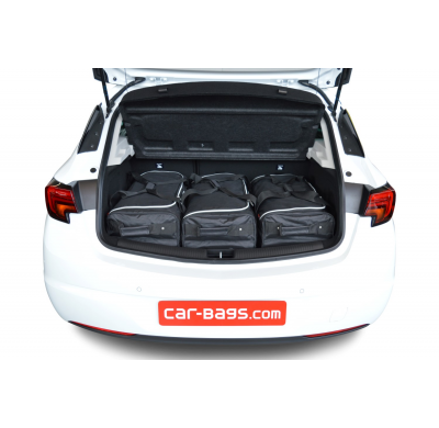 Set maletas especifico OPEL Astra K 2015- 5d CAR-BAGS (3x Trolley + 3x Bolsa de mano)