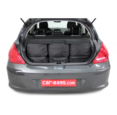 Set maletas especifico PEUGEOT 308 I 2007-2013 3d & 5d CAR-BAGS (3x Trolley + 3x Bolsa de mano)