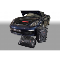 Set maletas especifico PORSCHE Cayman / Boxster (981) 2WD + 4WD 2012-2016 coupé / cabrio CAR-BAGS (1x Trolley + 1x Bolsa de mano