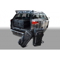 Set maletas especifico RENAULT Clio IV Estate / Grandtour 2013- wagon CAR-BAGS (3x Trolley + 3x Bolsa de mano)