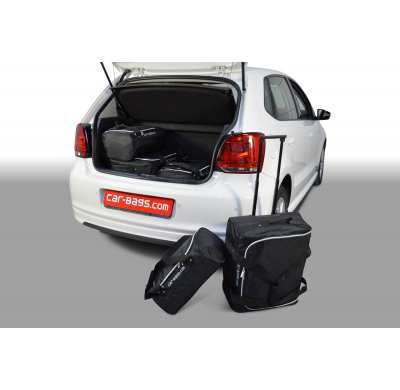 Set maletas especifico VOLKSWAGEN Polo V (6R & 6C reestyling) 2009- 3d & 5d CAR-BAGS (2x Trolley + 3x Bolsa de mano)