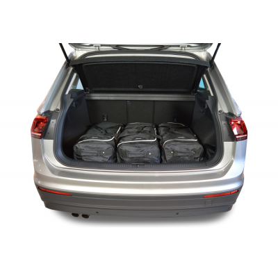 Set maletas especifico VOLKSWAGEN Tiguan II low boot floor 2015- suv CAR-BAGS (3x Trolley + 3x Bolsa de mano)